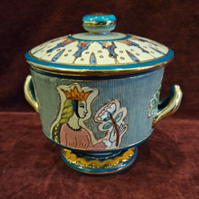 Deruta Italy Pottery Lidded