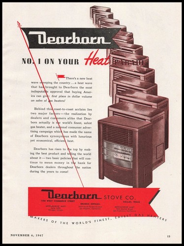 1947 dearborn stove company - 1947,