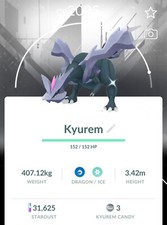 PTC Poly Kyurem Sfondo Bianco