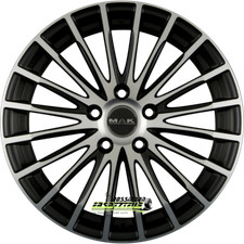 4 cerchi in lega Mak Fatale ice black 8x18 ET40 - LK5/120 ML72.6