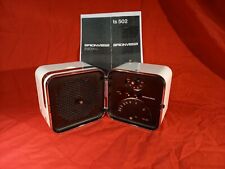 Radio cubo BRIONVEGA TS 502 bianca + Alimentatore + Auricolare + Manuale