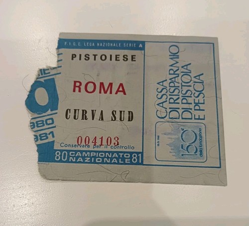 Pistoiese roma 1980 - pistoiese–roma, •