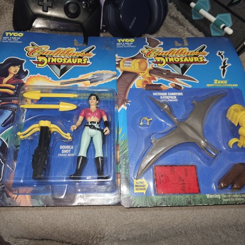 Cadillacs dinosauri figurine - cadillacs,