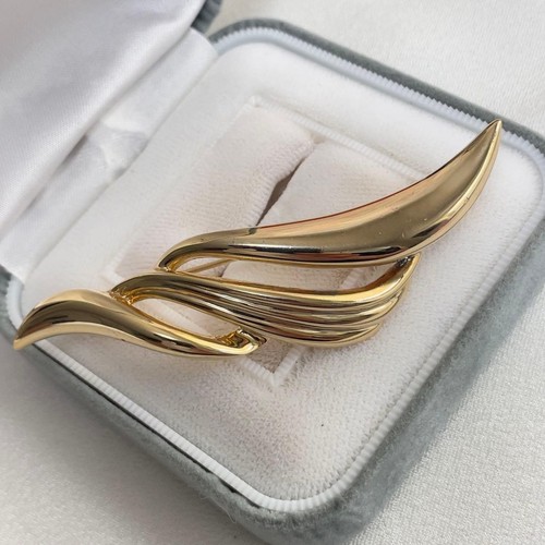 Spilla vintage tono oro
