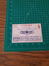 Cartolina d'epoca radioamatore