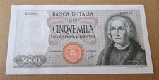 CINQUEMILA 5000 LIRE COLOMBO