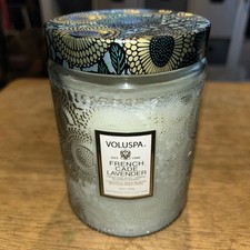 Candela vaso profumata lavanda