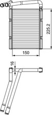 VALEO 811548 Scambiatore di