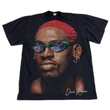 T-shirt Dennis Rodman taglia L
