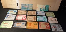 Lotto Di 17 Tagliandi/Biglietti Di Partite Giocate Dell'inter Negli Anni 70/80