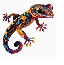 Ciondolo SALAMANDRA GEIKO