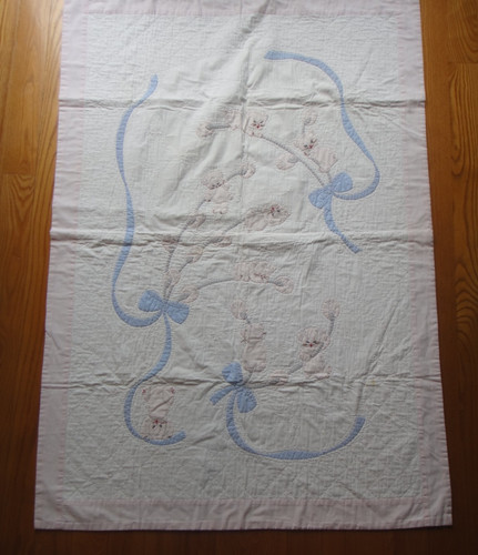 Trapunta coperta culla - , vintage