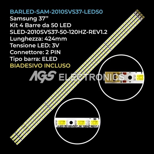 Kit barre strip led tv - 4, 50