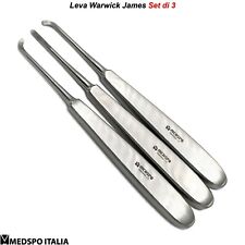 Estrazione Dentale Leve per Radici Leva Chirurgica Frammenti Warwick James 3pz