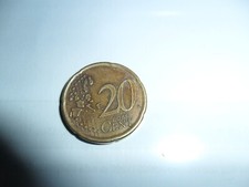 MONETA 20 CENTESIMI SPAGNOLI CERVANTES 1999 PRE-EURO MOLTO RARA