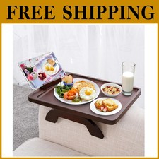 Modern Bamboo Armrest Tray for