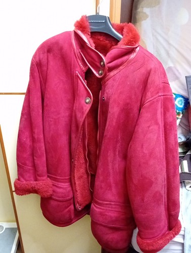 Cappotto rosso camoscio - cappotto,