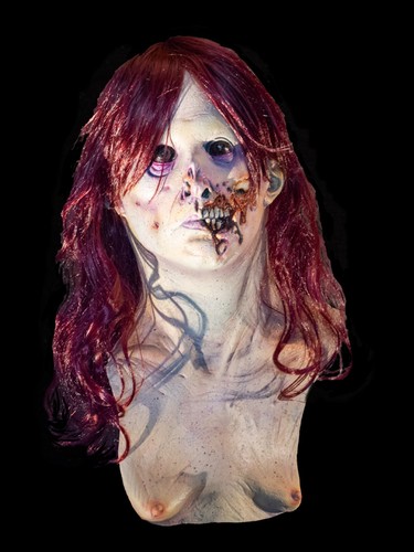 Maschera halloween zombina - maschera,