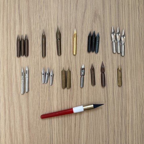 Vintage fountain pen nibs 24 - nibs,