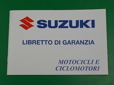 Libretto tagliandi garanzia - libretto,