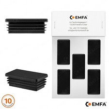 Tappo Cappucci Estremità Tubo Rettangolare Tappi alettati per tubi rettangolari