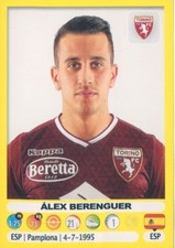 FIGURINA STICKER'S COLLEZIONE PANINI*2018/19*TORINO-BERENGUER*N.527-NEW