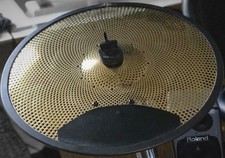 DIY Electronic Cymbal 16" Dual (2) Zone Crash - with Choke - no bell trigger
