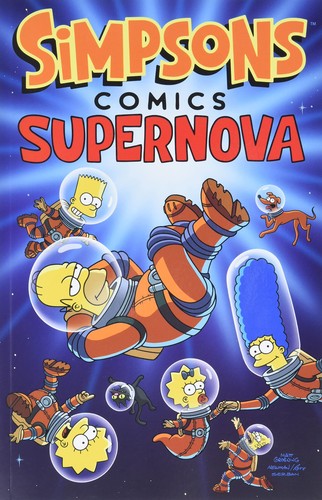 Simpsons comics supernova - simpsons,