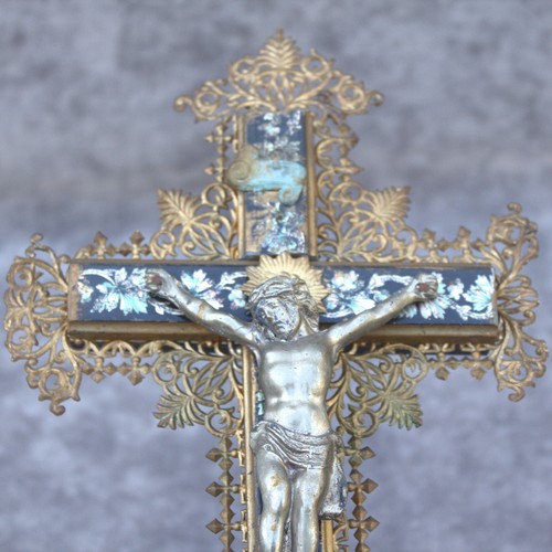 Antico crocifisso francese