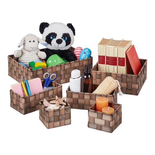 Set cestini bagno - set, 6