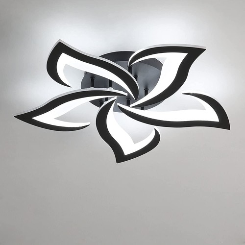 Lampadario led fiore petali - led,