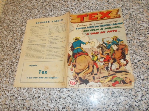 Tex albo oro - albo, 1°