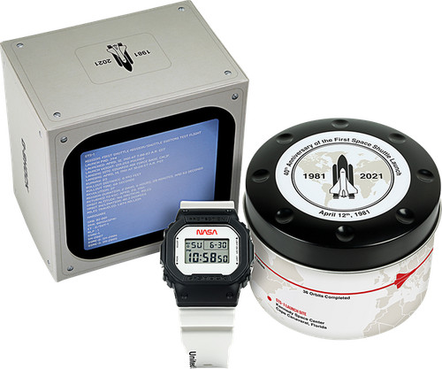 Casio shock nasa 40th - casio,