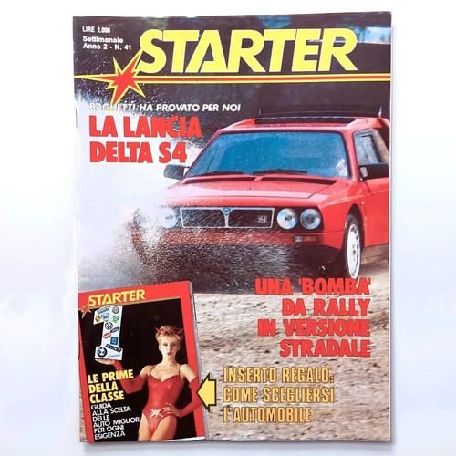 Starter 1985 lancia - starter,