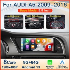Apple Carplay Android autoradio multimediale 64 GB GPS per Audi A5 Concert Radio IT