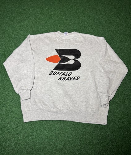 Felpa buffalo braves vintage - buffalo,