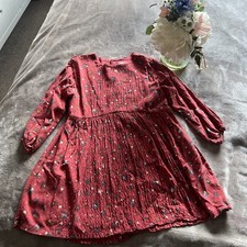Abito Zara 4-5 anni rosso