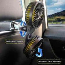 3-speed Car Fan Rear Seat