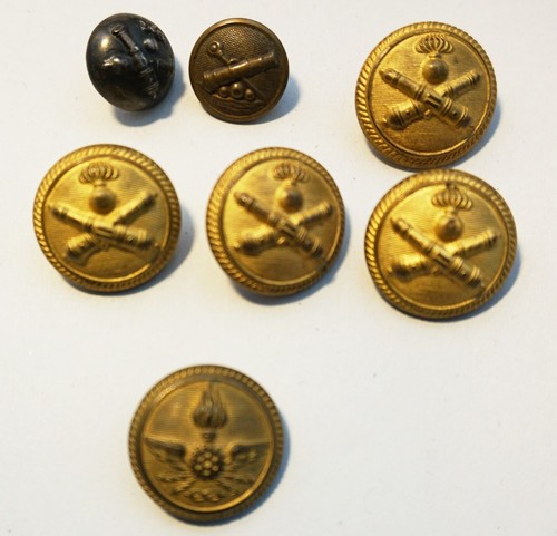 Ww1 ww2 lotto bottoni - 7, da