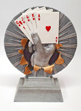 Trofeo poker/carte resina 8""