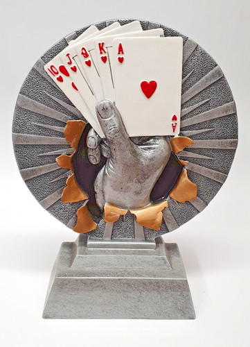 Poker carte resina - /, 8''