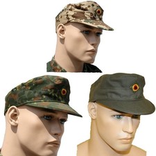 orig. Berretto da campo esercito tedesco esercito mimetico oliva mimetico deserto nuovo o usato