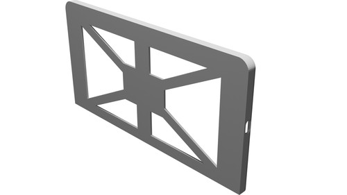 Staffa parete per tablet - staffa,