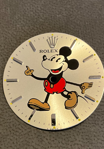 Rolex mickey dial 36mn - mickey,