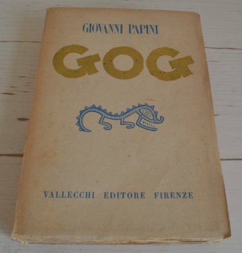Giovanni papini gog - giovanni,
