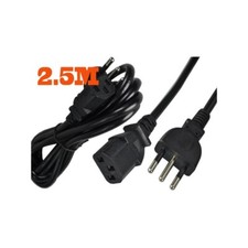 x Cavo alimentazione PC Monitor Stampanti CE 3 Poli italiana 2,5mt Linq Y1A-2.5m