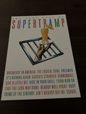 Supertramp, the very best of- Postcard - Original Stored From New