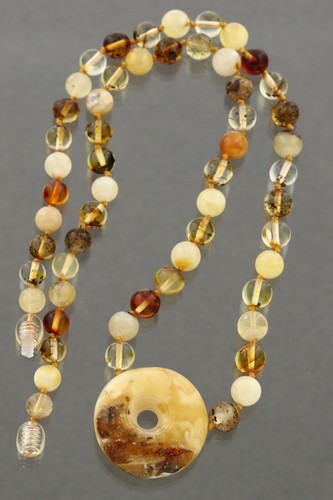 Collana con ciondolo - , ciambella