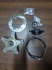 KIT FRENO A DISCO VESPA LML PX 125/150/200 MOZZO DISCO PINZA FRENO TUBO NUOVO 