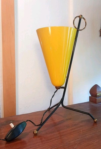 Lampada tavolo tripode anni - lampada,